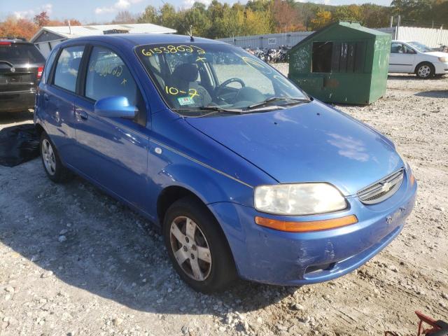 CHEVROLET AVEO BASE 2006 with VIN KL1TD66636B676950 - Photo from auction