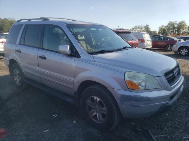 HONDA PILOT EX 2003 with VIN 2HKYF18413H567436 - Photo from auction