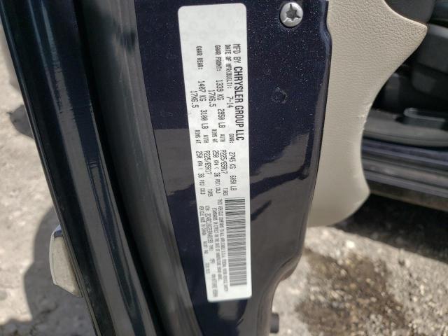 Photo 10 from auction – 2014 CHRYSLER TOWN & COU with VIN 2C4RC1BG2ER448199
