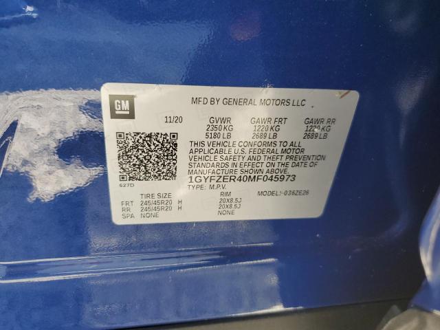 Photo 10 from auction – 2021 CADILLAC XT4 SPORT with VIN 1GYFZER40MF045973