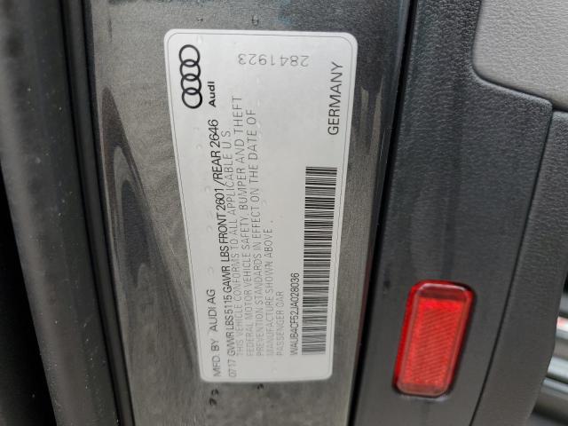 Photo 10 from auction – 2018 AUDI S5 PREMIUM with VIN WAUB4CF52JA028036