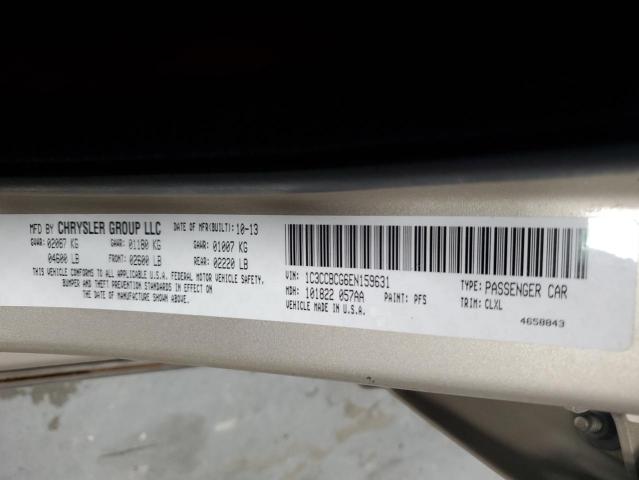 Photo 10 from auction – 2014 CHRYSLER 200 LIMITE with VIN 1C3CCBCG6EN159631