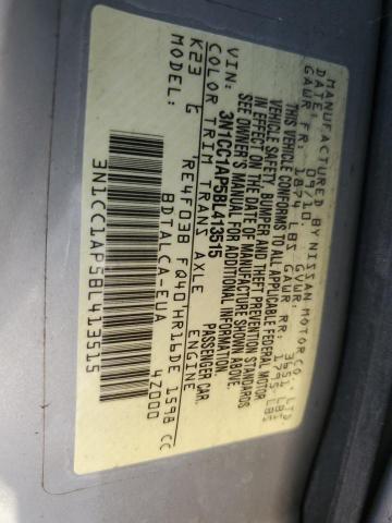 Photo 10 from auction – 2011 NISSAN VERSA S with VIN 3N1CC1AP5BL413515