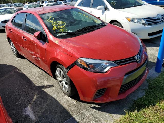 TOYOTA COROLLA L 2016 with VIN 2T1BURHE1GC588654 - Photo from auction