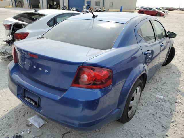 Photo 4 from auction – 2014 DODGE AVENGER SE with VIN 1C3CDZAB2EN224598