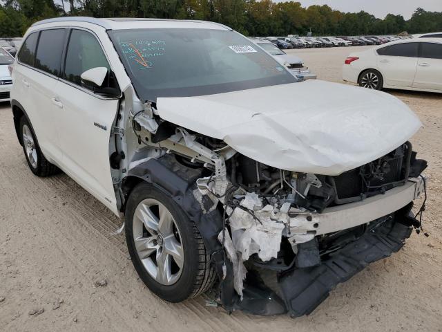 TOYOTA HIGHLANDER 2016 with VIN 5TDDCRFH9GS020216 - Photo from auction