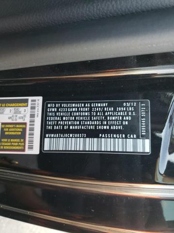 Photo 10 from auction – 2012 VOLKSWAGEN GOLF with VIN WVWAB7AJ0CW280373