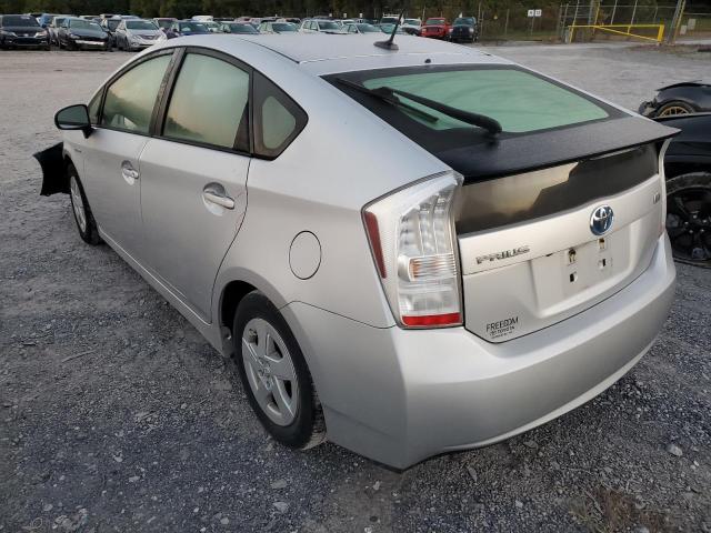Photo 3 from auction – 2011 TOYOTA PRIUS with VIN JTDKN3DU1B5316022