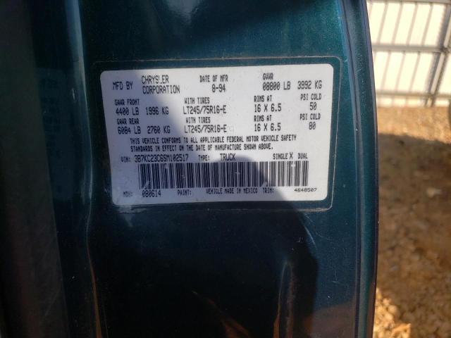 Photo 10 from auction – 1995 DODGE RAM 2500 with VIN 3B7KC23C6SM102517