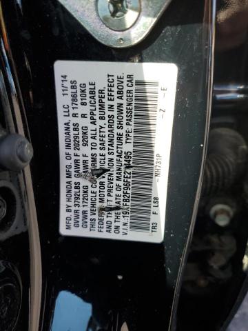 Photo 10 from auction – 2015 HONDA CIVIC EXL with VIN 19XFB2F96FE214495