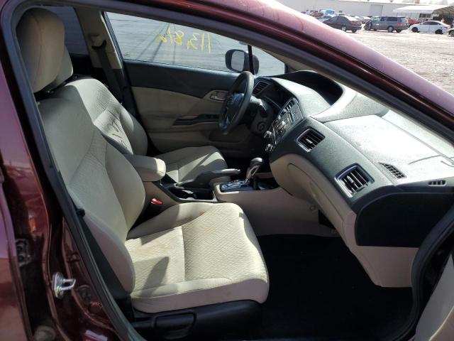 Photo 5 from auction – 2014 HONDA CIVIC LX with VIN 19XFB2F57EE213920
