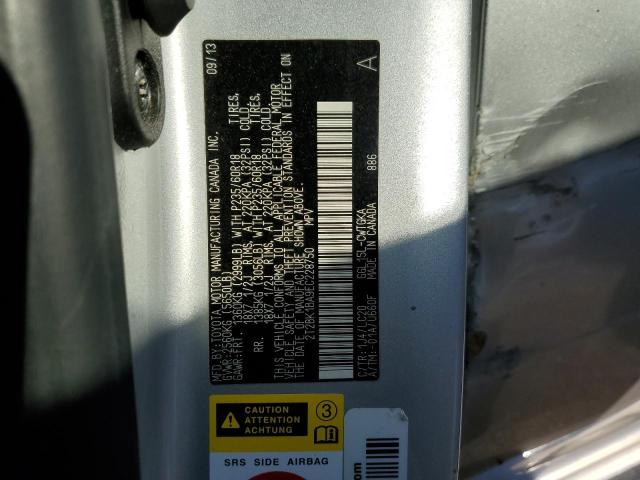 Photo 10 from auction – 2014 LEXUS RX 350 BAS with VIN 2T2BK1BA9EC228750