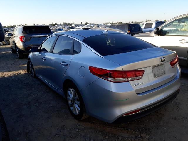 Photo 3 from auction – 2016 KIA OPTIMA LX with VIN 5XXGT4L32GG005583