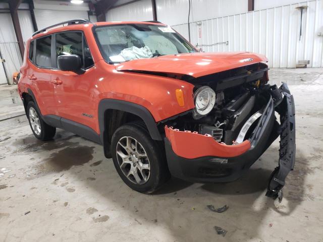 JEEP RENEGADE S 2018 with VIN ZACCJBAB0JPJ45358 - Photo from auction