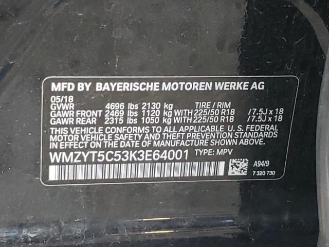 Photo 10 from auction – 2019 MINI COOPER S C with VIN WMZYT5C53K3E64001