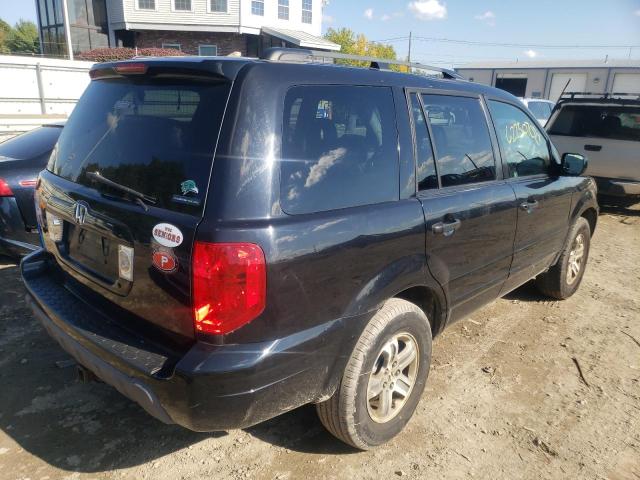 Photo 4 from auction – 2005 HONDA PILOT EXL with VIN 5FNYF18525B048325