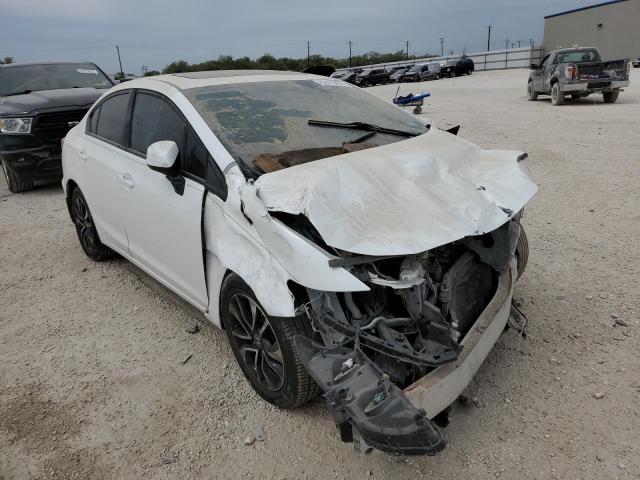 HONDA CIVIC EXL 2013 with VIN 19XFB2F94DE001137 - Photo from auction