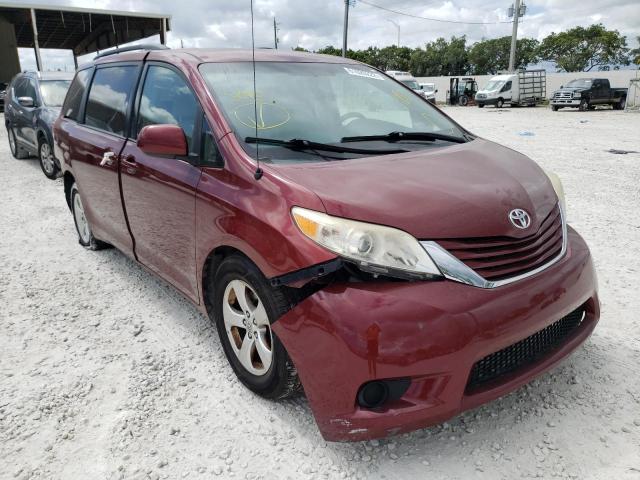 TOYOTA SIENNA LE 2014 with VIN 5TDKK3DCXES454785 - Photo from auction