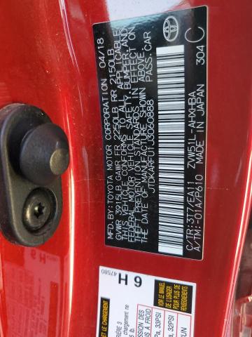 Photo 10 from auction – 2018 TOYOTA PRIUS with VIN JTDKARFU1J3060888