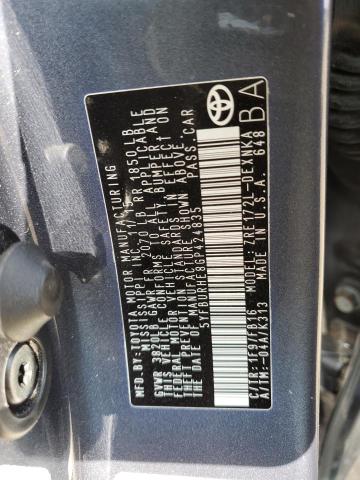 Photo 10 from auction – 2016 TOYOTA COROLLA L with VIN 5YFBURHE8GP424835