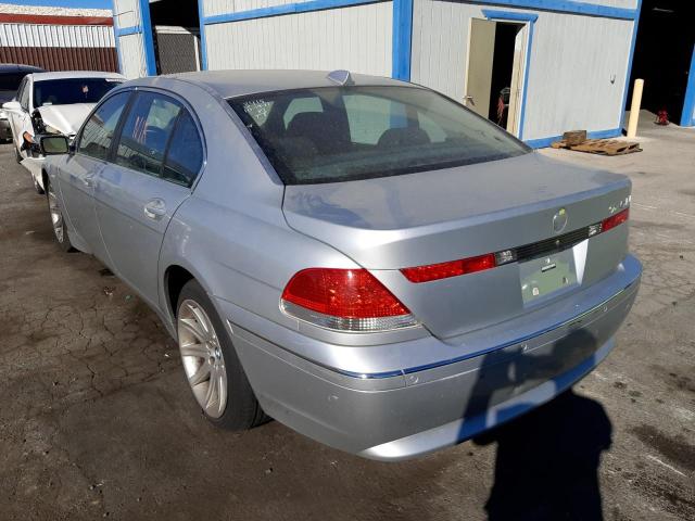 Photo 3 from auction – 2004 BMW 745 LI with VIN WBAGN63514DS53415