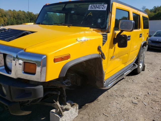 Photo 9 from auction – 2004 HUMMER H2 with VIN 5GRGN23U24H117904