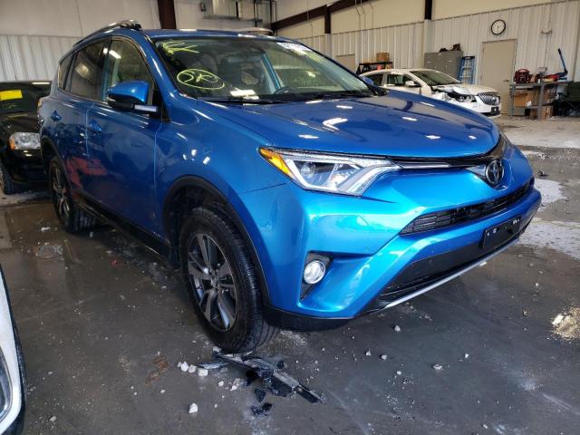 TOYOTA RAV4 XLE 2017 with VIN JTMRFREV7HJ715250 - Photo from auction