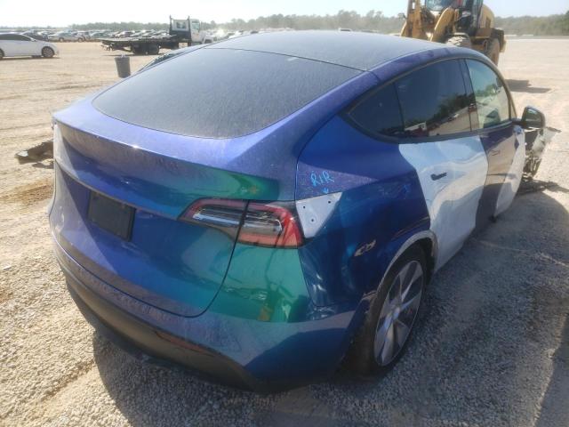 Photo 4 from auction – 2020 TESLA MODEL Y with VIN 5YJYGDEEXLF044054