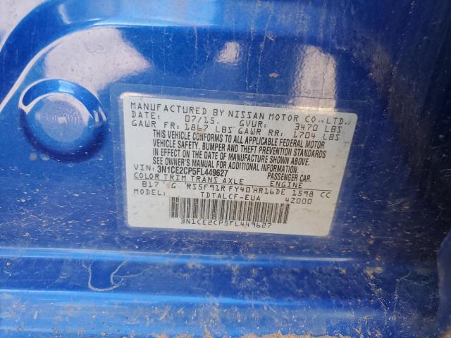 Photo 10 from auction – 2015 NISSAN VERSA NOTE with VIN 3N1CE2CP5FL449627