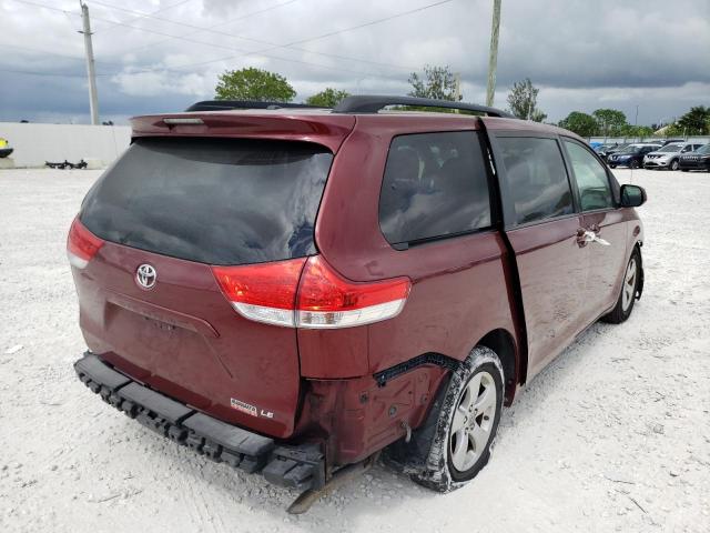 Photo 4 from auction – 2014 TOYOTA SIENNA LE with VIN 5TDKK3DCXES454785