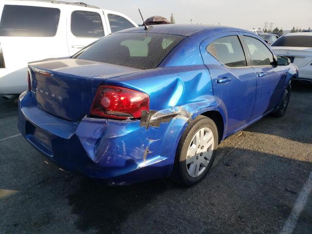 Photo 4 from auction – 2012 DODGE AVENGER SE with VIN 1C3CDZAB0CN311266