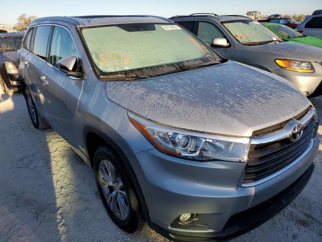 TOYOTA HIGHLANDER 2015 with VIN 5TDKKRFH7FS039162 - Photo from auction