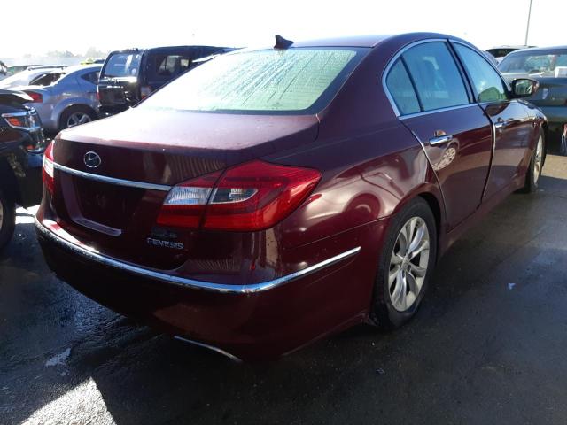 Photo 4 from auction – 2013 HYUNDAI GENESIS 3. with VIN KMHGC4DD4DU210217