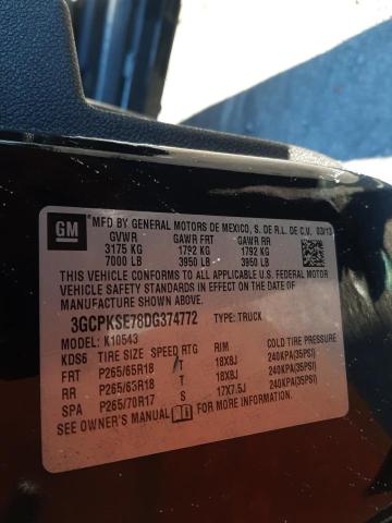 Photo 10 from auction – 2013 CHEVROLET SILVERADO with VIN 3GCPKSE78DG374772