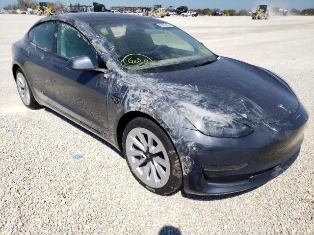 TESLA MODEL 3 2022 with VIN 5YJ3E1EA6NF345242 - Photo from auction