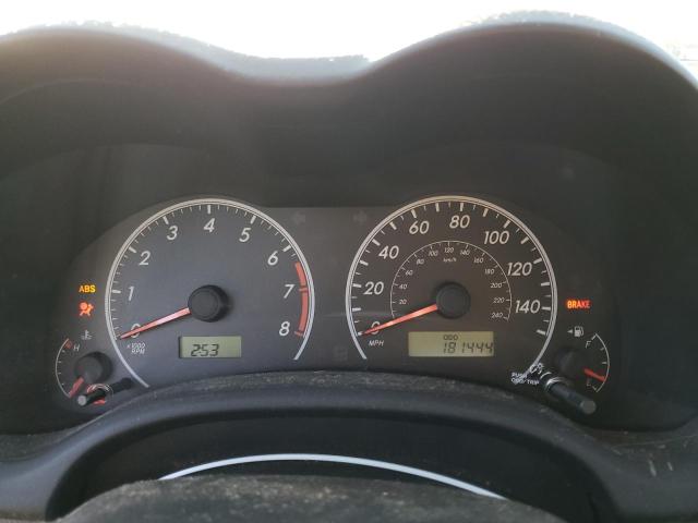 Photo 8 from auction – 2009 TOYOTA COROLLA BA with VIN 2T1BU40E59C142976