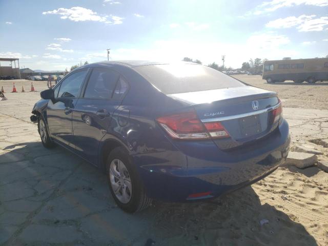 Photo 3 from auction – 2014 HONDA CIVIC LX with VIN 19XFB2F52EE237249