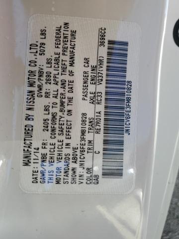 Photo 10 from auction – 2015 INFINITI Q60 BASE with VIN JN1CV6FE3FM810828