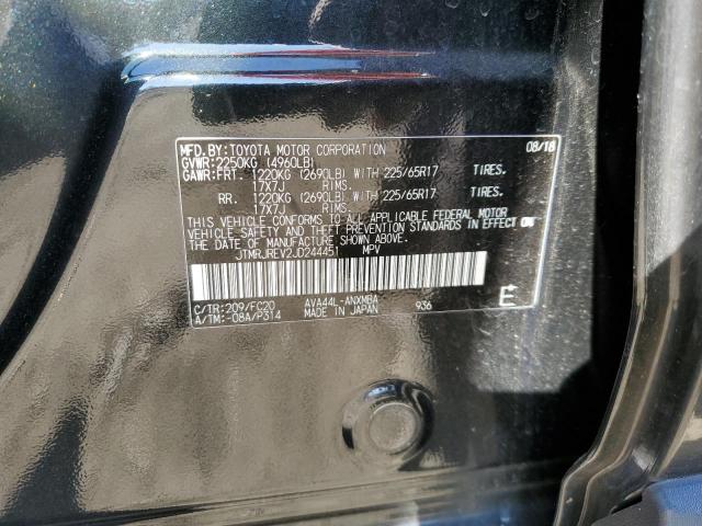 Photo 10 from auction – 2018 TOYOTA RAV4 HV LE with VIN JTMRJREV2JD244451