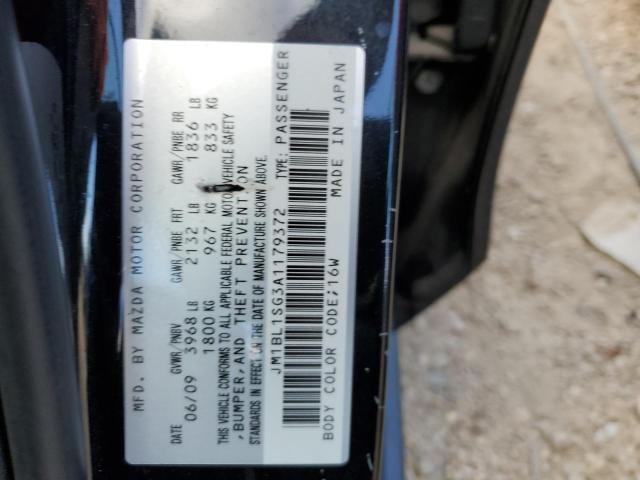 Zdjęcie 10 z aukcji – 2010 MAZDA 3 I z VIN JM1BL1SG3A1179372