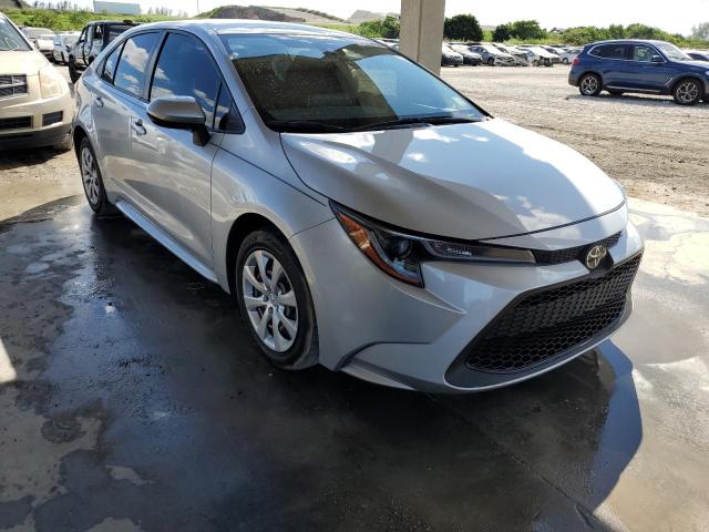 TOYOTA COROLLA LE 2020 with VIN JTDEPRAE6LJ077034 - Photo from auction