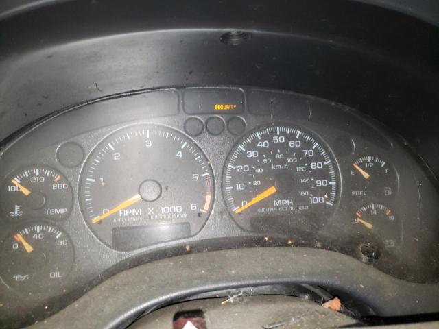 Photo 8 from auction – 2000 CHEVROLET BLAZER with VIN 1GNCT18W3YK263206