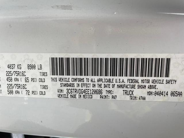 Photo 10 from auction – 2014 RAM PROMASTER with VIN 3C6TRVDG4EE120686