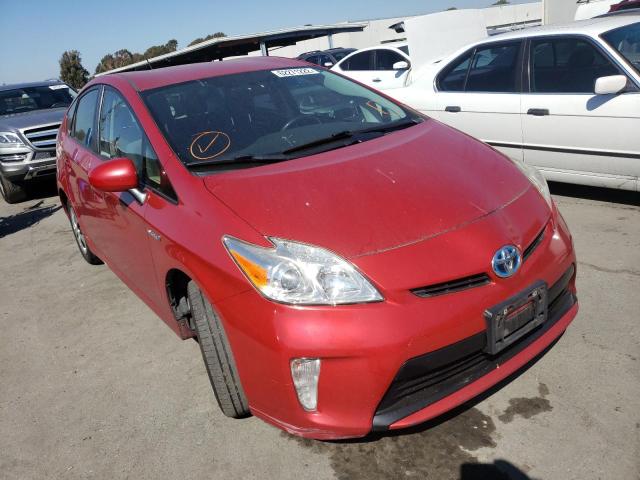 TOYOTA PRIUS 2012 with VIN JTDKN3DU9C5425457 - Photo from auction