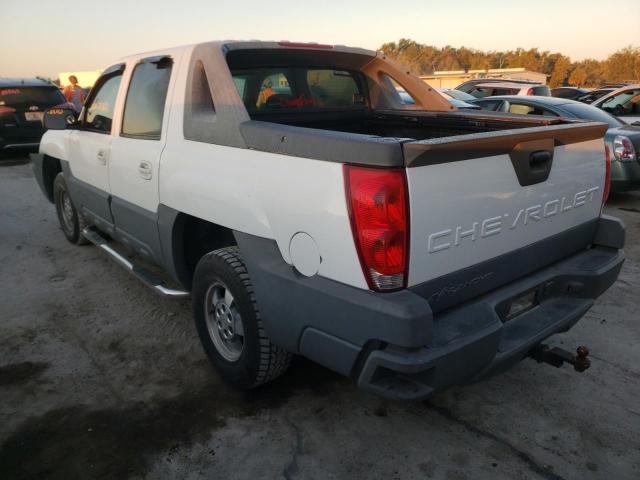 Photo 3 from auction – 2002 CHEVROLET AVALANCHE with VIN 3GNEC13TX2G350640