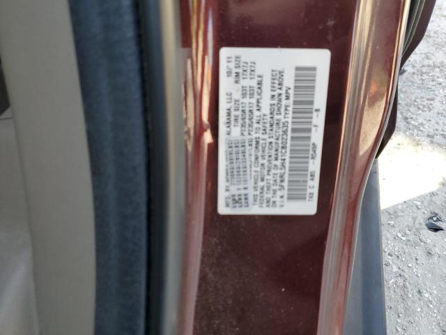 Photo 10 from auction – 2012 HONDA ODYSSEY EX with VIN 5FNRL5H41CB023635