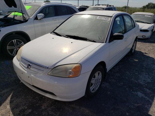 Photo 2 from auction – 2003 HONDA CIVIC LX with VIN 2HGES16583H565266