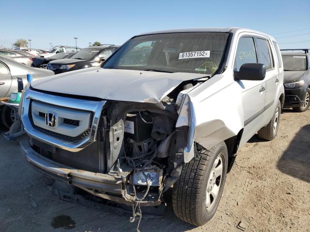 Photo 2 from auction – 2010 HONDA PILOT LX with VIN 5FNYF4H25AB015353