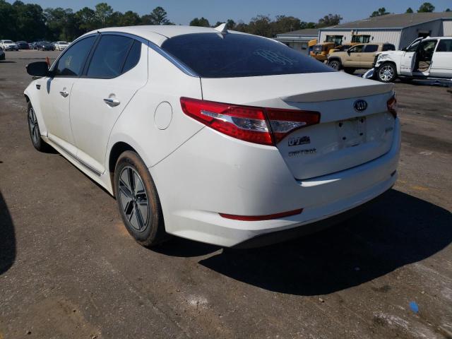 Photo 3 from auction – 2012 KIA OPTIMA HYB with VIN KNAGM4AD1C5025781