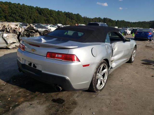 Photo 4 from auction – 2014 CHEVROLET CAMARO LT with VIN 2G1FB3D35E9294222